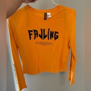 Longsleeve Crop Top
